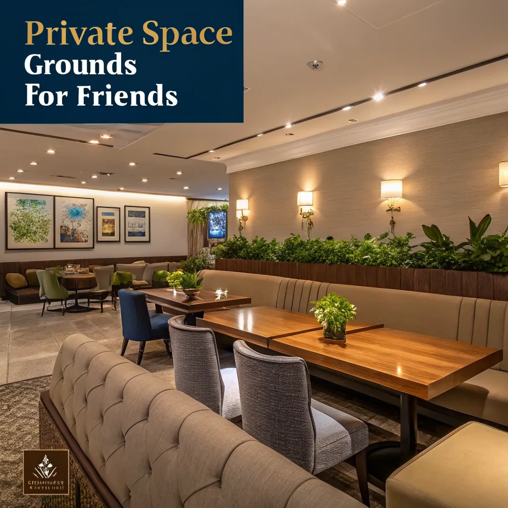 Espacio privado para grupos y amigos